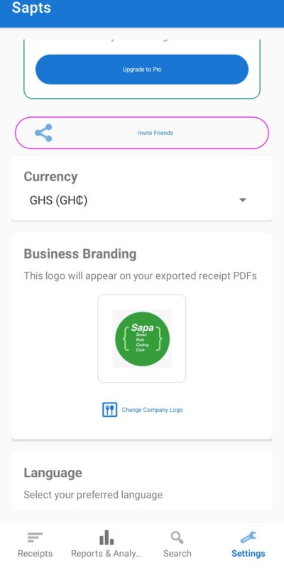 Settings & Personalization